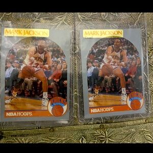 2 Mark Jackson w/Mendez brother in the stands